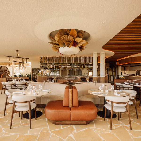 Nota Blu New Brasserie dining room on the Golden Mile, Marbella