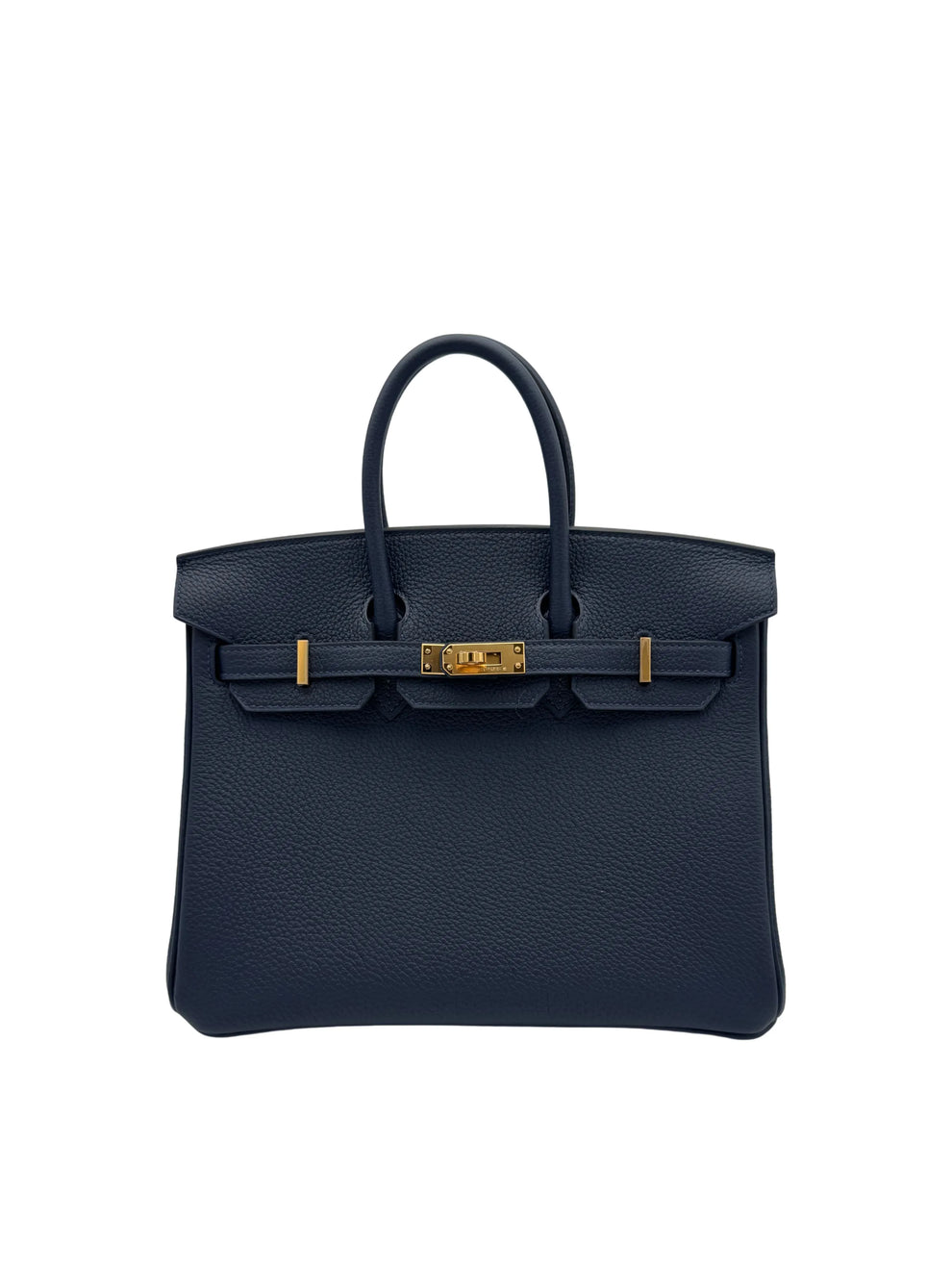 Hermès Birkin 25 Togo Blue Abysse Gold Hardware