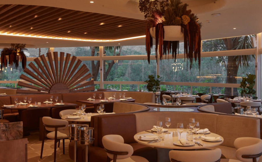 Dining at Nota Blu brasserie in Marbella