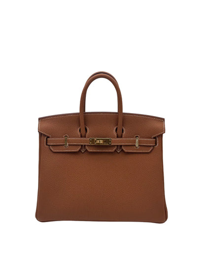 Hermès Birkin 25 — Gold Togo Leather, Gold Hardware (2025)