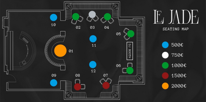 Sundays by Le Jade — VIP Tables