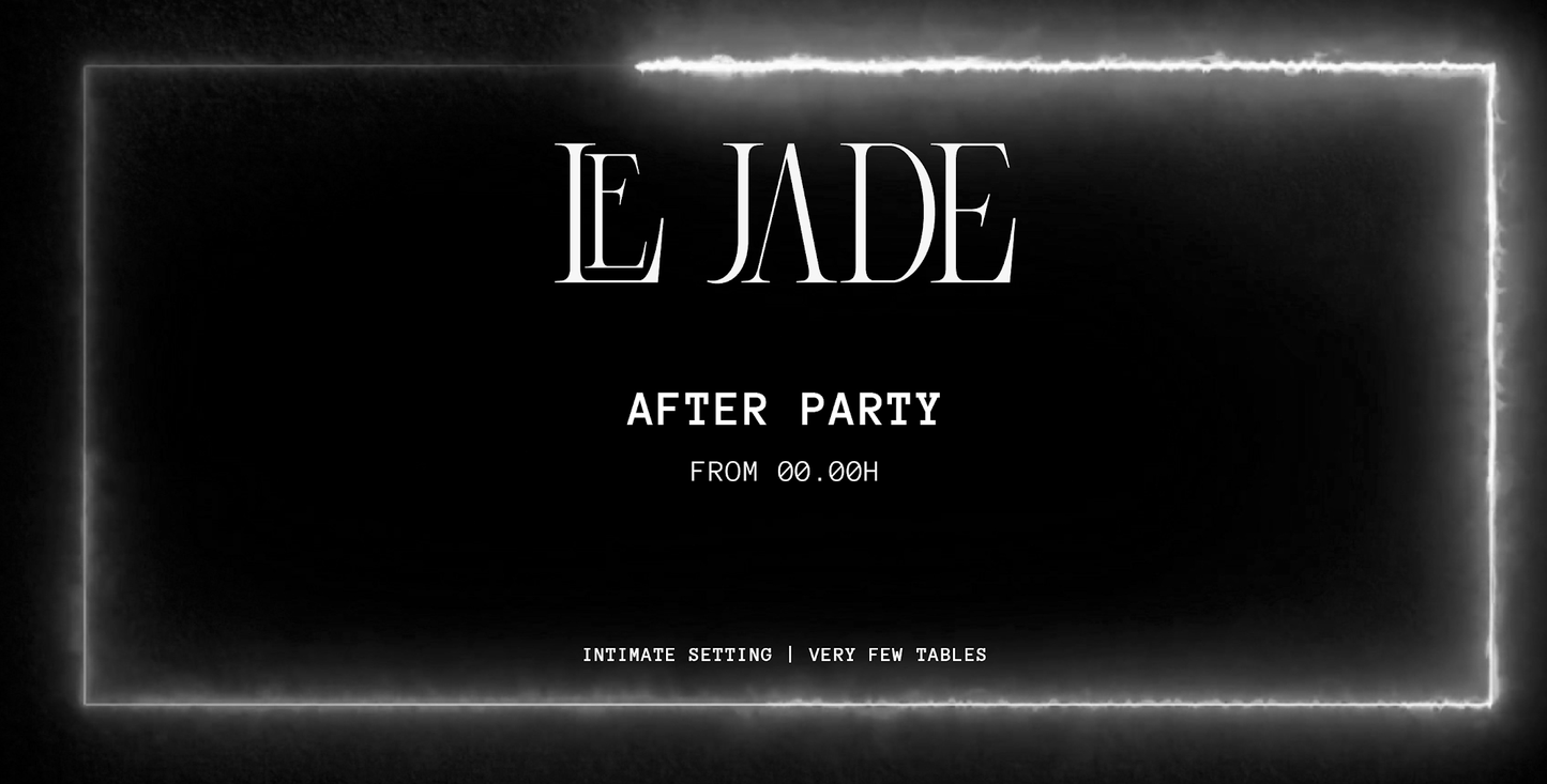 Sundays by Le Jade — VIP Tables