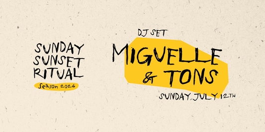 MIGUELLE & TONS — Sunday Sunset Ritual — La Plage Casanis Marbella, 12 Jul 2026