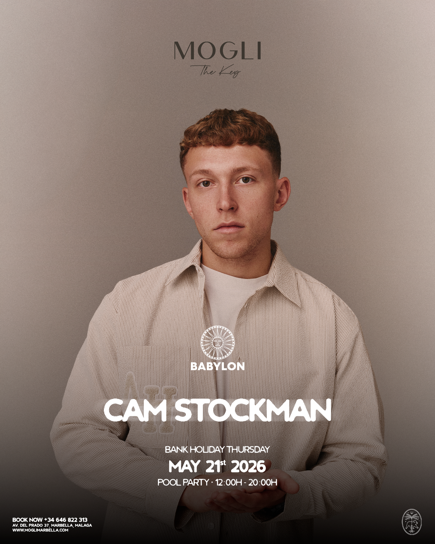 CAM STOCKMAN BABYLON BANK HOLIDAY -  MOGLI