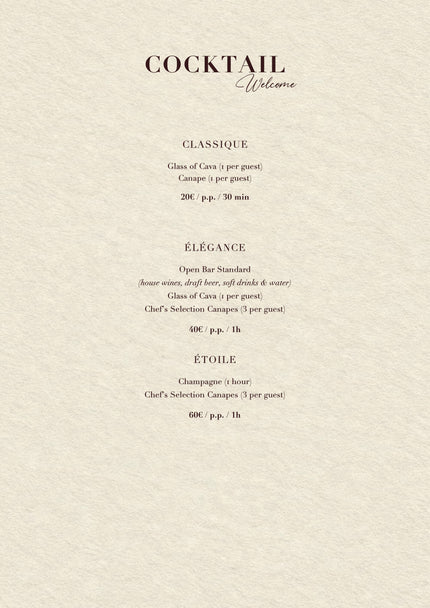 Menus de Noël 2026 · Casanis Bistrot — 2