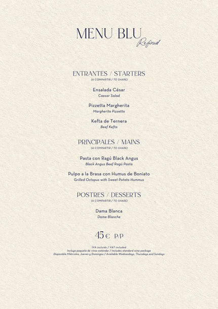 Menus de Noël 2026 · Nota Blu Madrid — 3