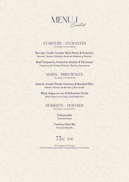 Menus de Noël 2026 · Nota Blu Marbella — 4