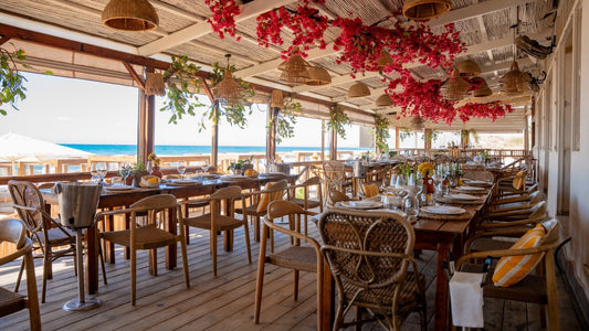Beach days at La Plage Casanis, Marbella — restaurant and beds by the sea