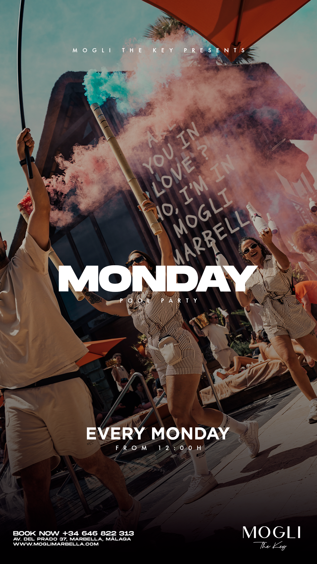 Mogli’s Pool Party — Mogli Marbella, season 2027