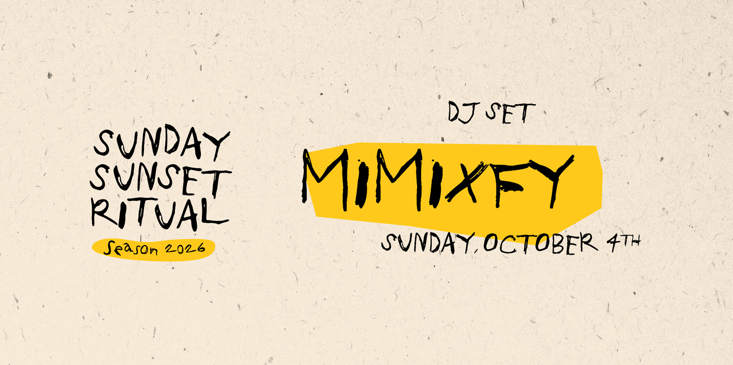 Sunday Sunset Ritual · MIMIXFY — flyer