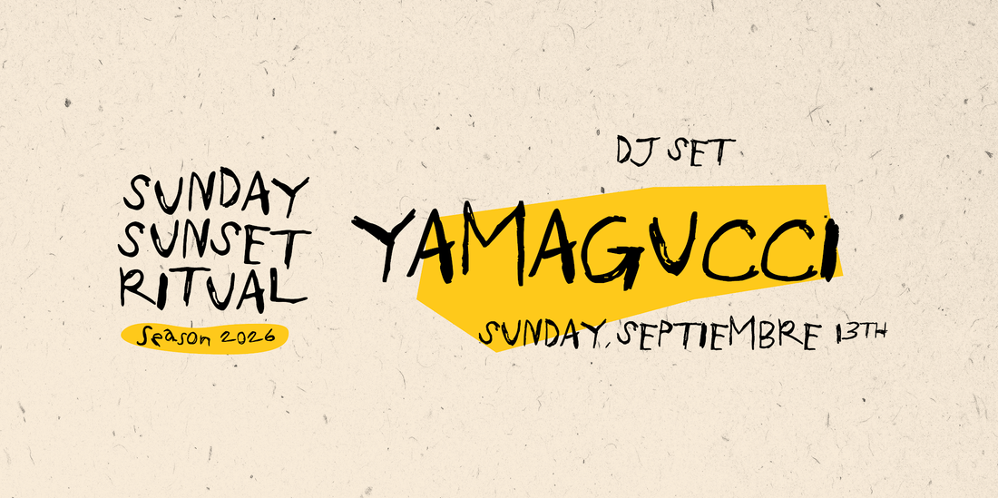 Sunday Sunset Ritual · YAMAGUCCI — La Plage Casanis, Marbella (13 Sep 2026)