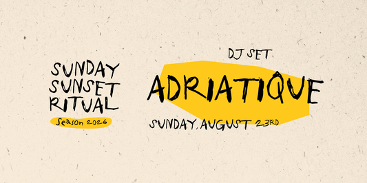 ADRIATIQUE — Sunday Sunset Ritual — La Plage Casanis Marbella, 23 Aug 2026