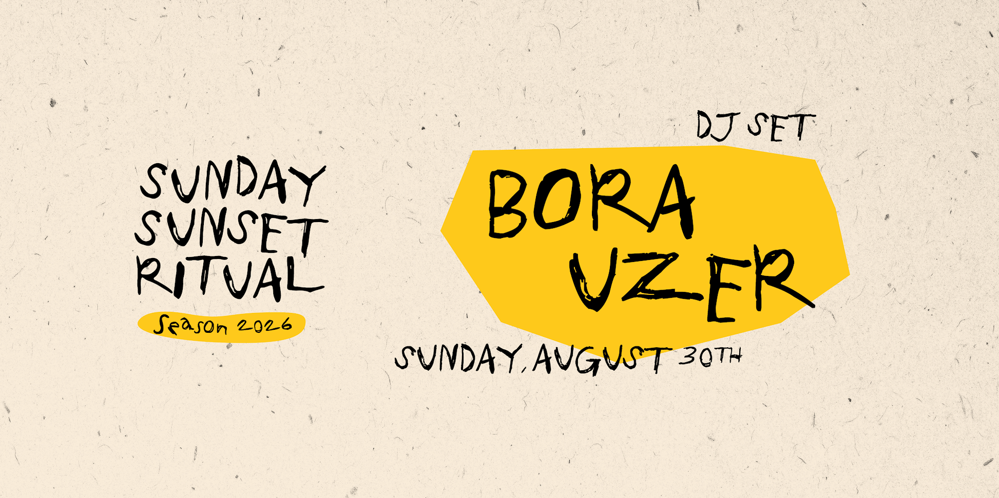 Sunday Sunset Ritual · BORA UZER